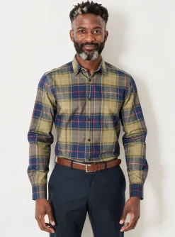 Chemise Manches Longues Damart Vert