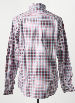 Chemise Manches Longues Damart Bleu