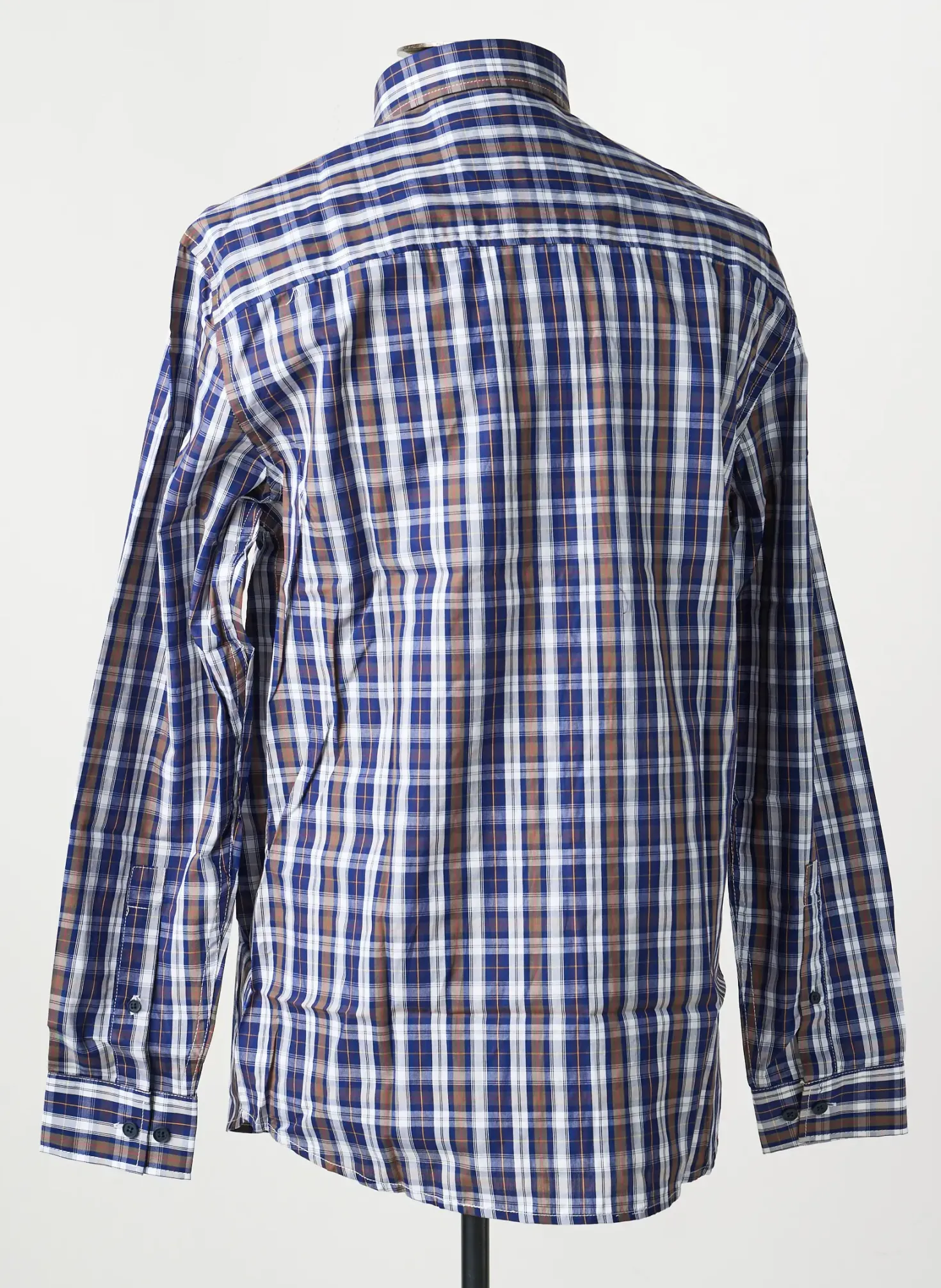 Chemise Manches Longues Damart Bleu