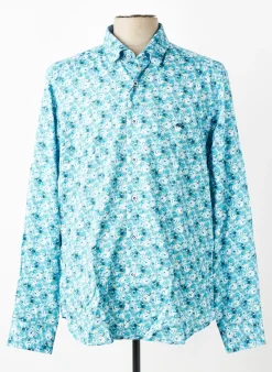 Chemise Manches Longues Dario Beltran Bleu