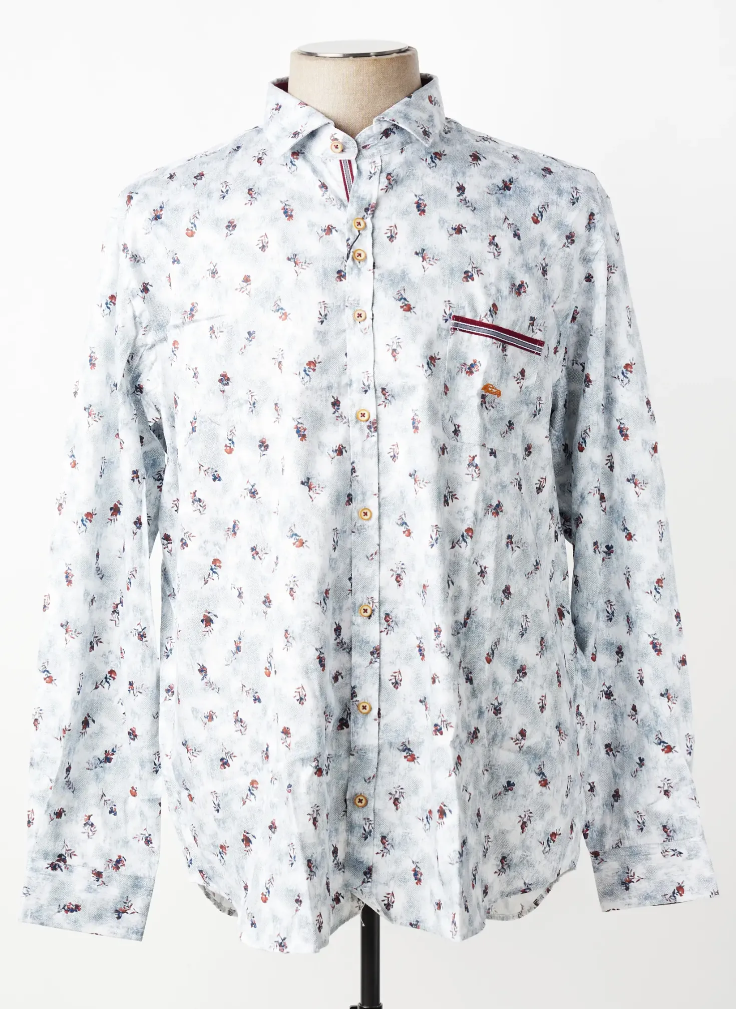 Chemise Manches Longues Dario Beltran Bleu