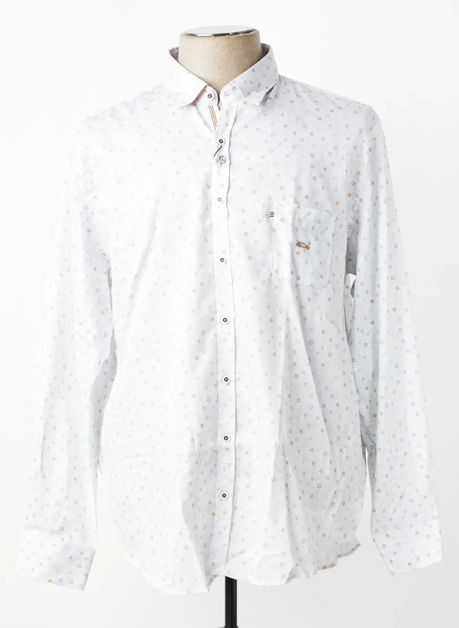 Chemise Manches Longues Dario Beltran Blanc