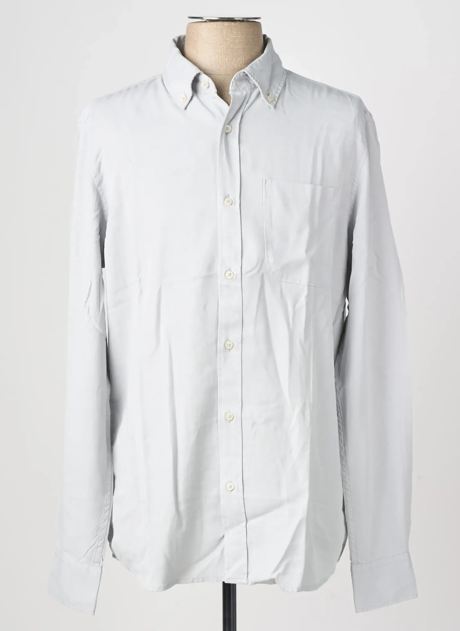Chemise Manches Longues Ecoalf Gris