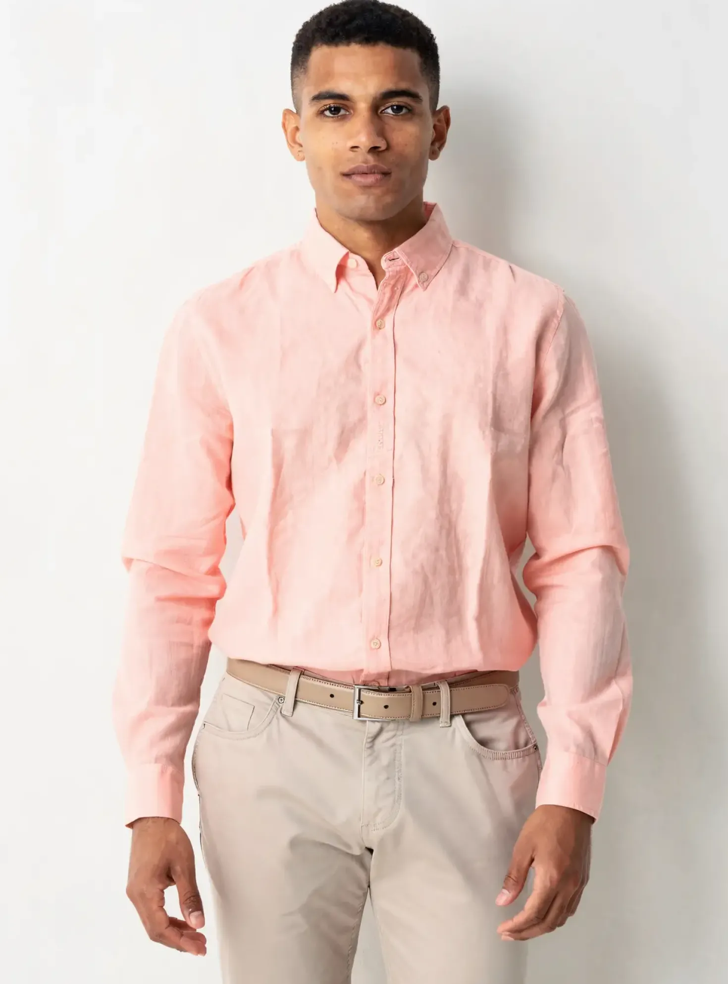 Chemise Manches Longues Ecoalf Rose