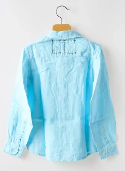 Chemise Manches Longues Europann Bleu