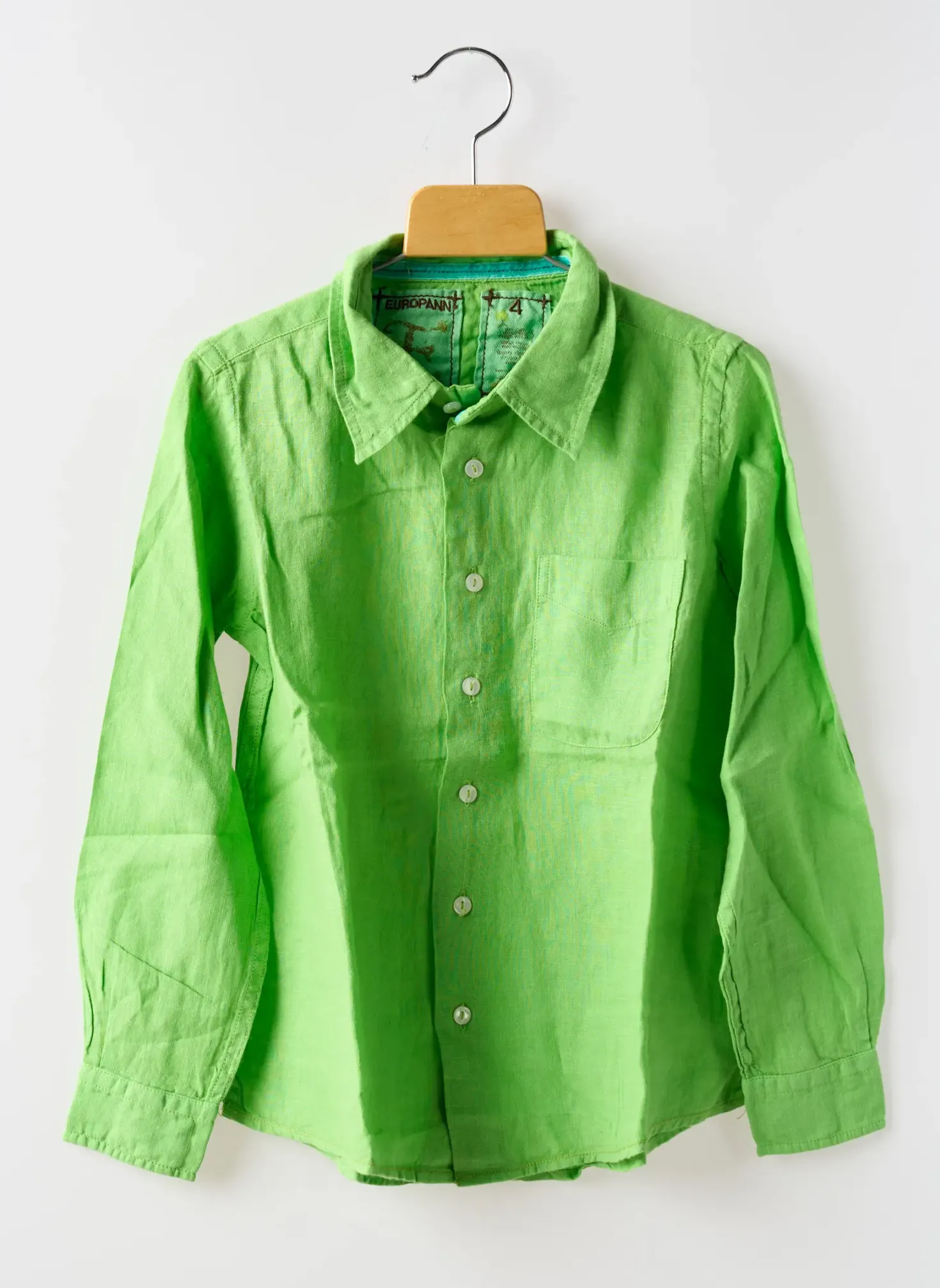 Chemise Manches Longues Europann Vert
