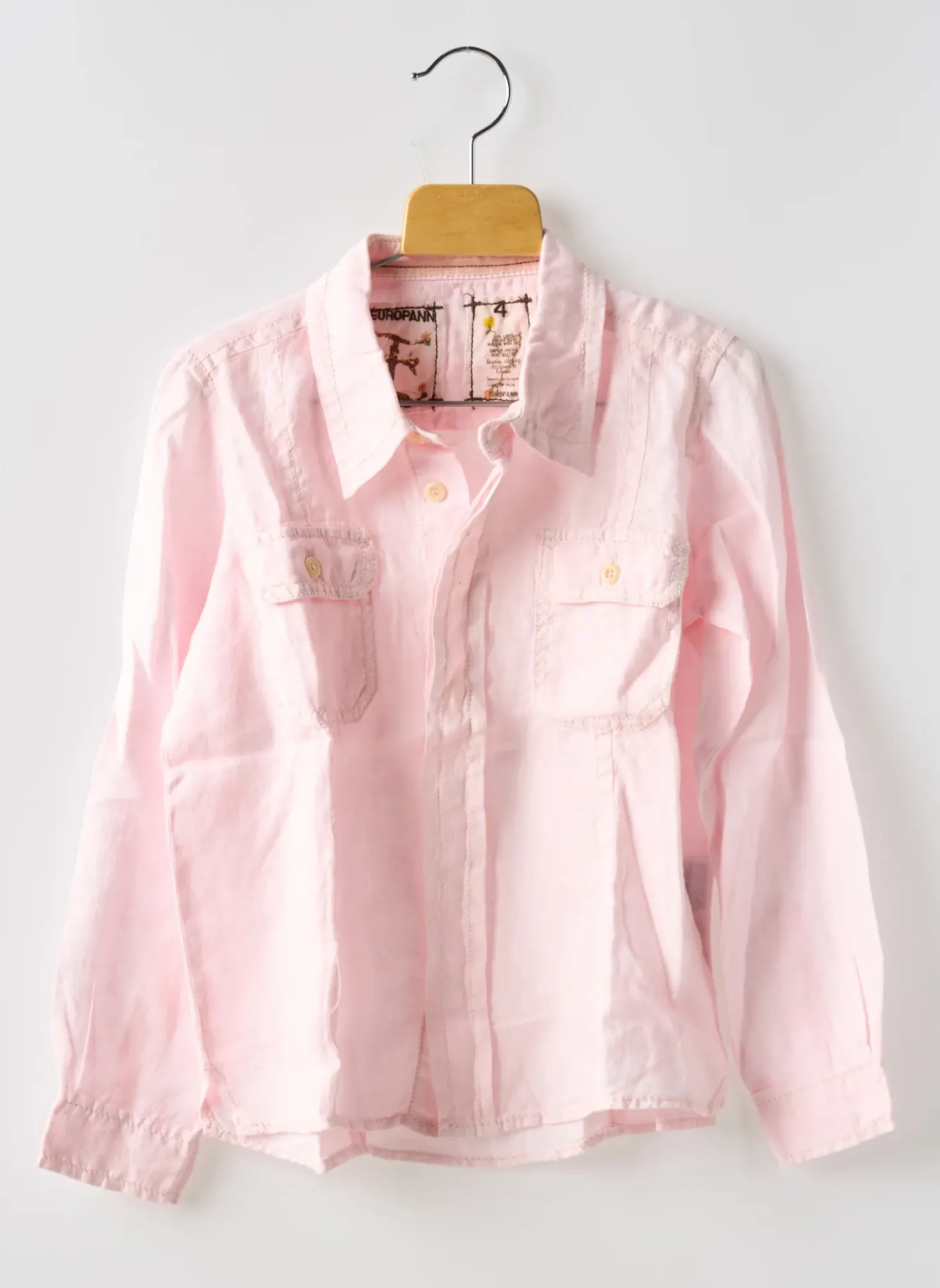 Chemise Manches Longues Europann Rose