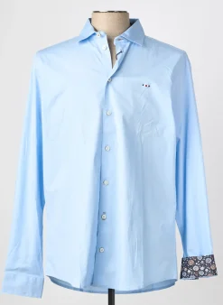 Chemise Manches Longues Fq1924 Bleu