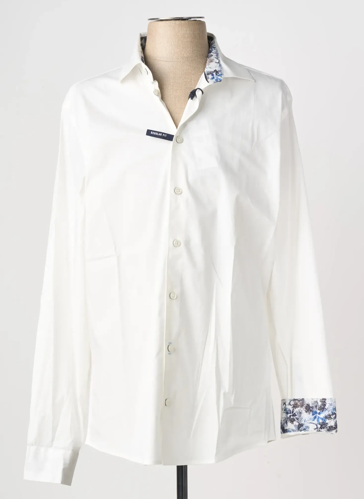 Chemise Manches Longues Fq1924 Blanc