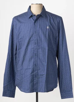 Chemise Manches Longues Freeman T.porter Bleu