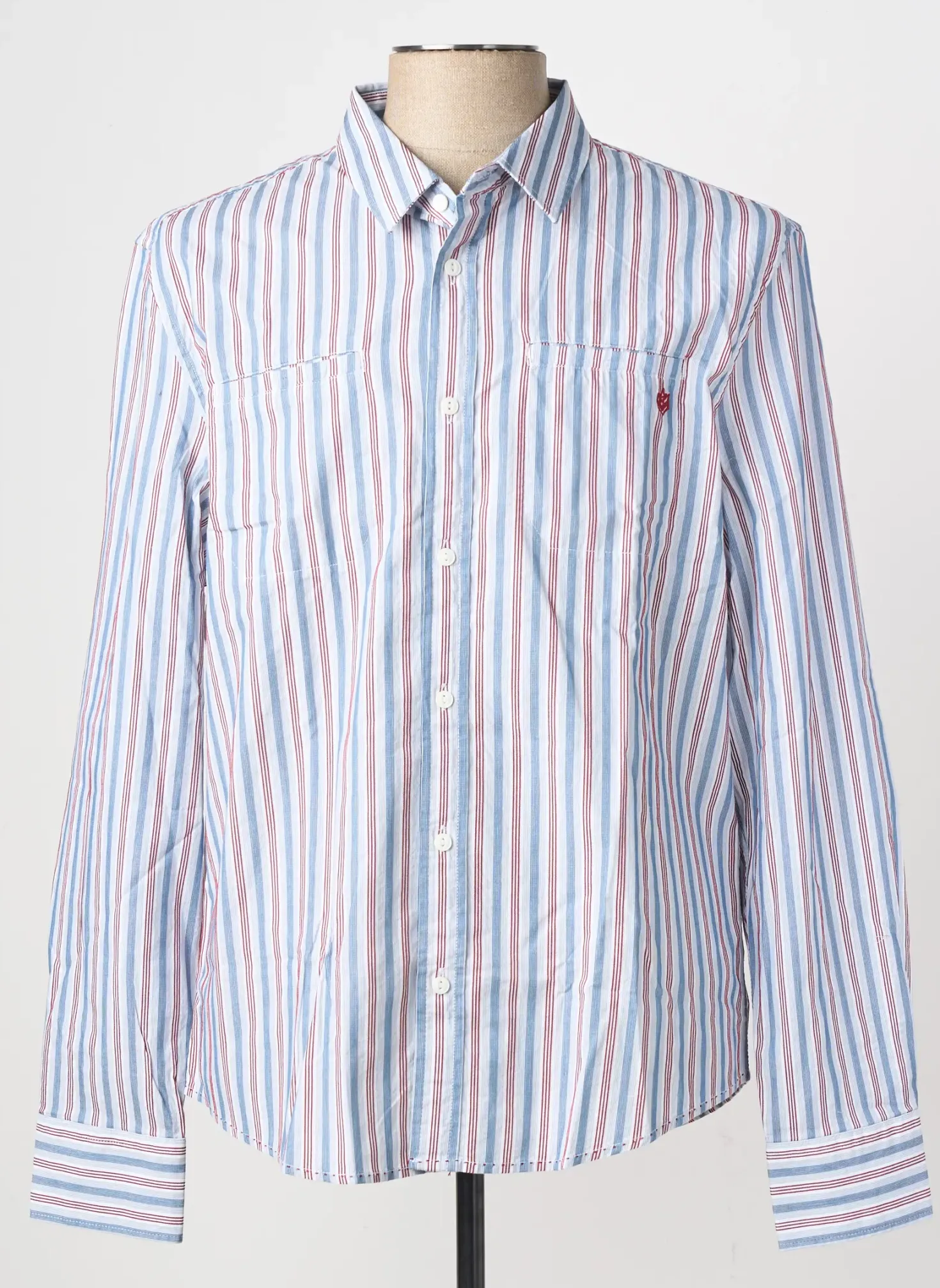 Chemise Manches Longues Freeman T.porter Bleu