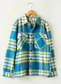 Chemise Manches Longues Garcia Bleu