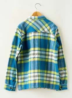 Chemise Manches Longues Garcia Bleu