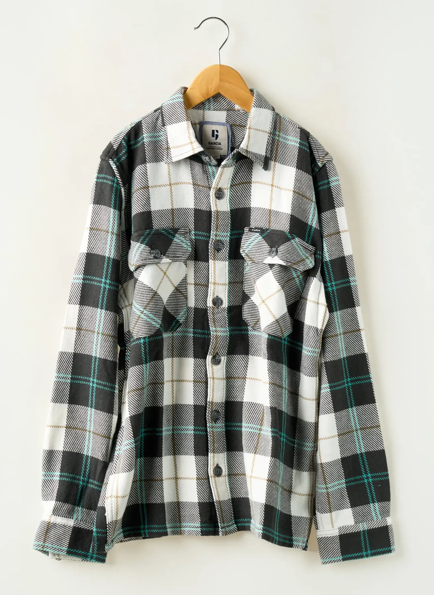 Chemise Manches Longues Garcia Noir
