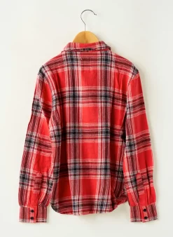 Chemise Manches Longues Garcia Rouge