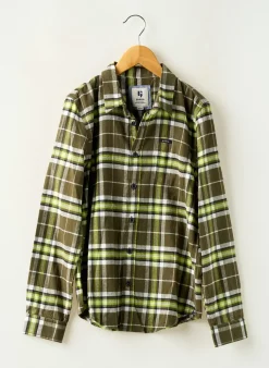 Chemise Manches Longues Garcia Vert
