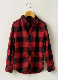 Chemise Manches Longues G Star Rouge
