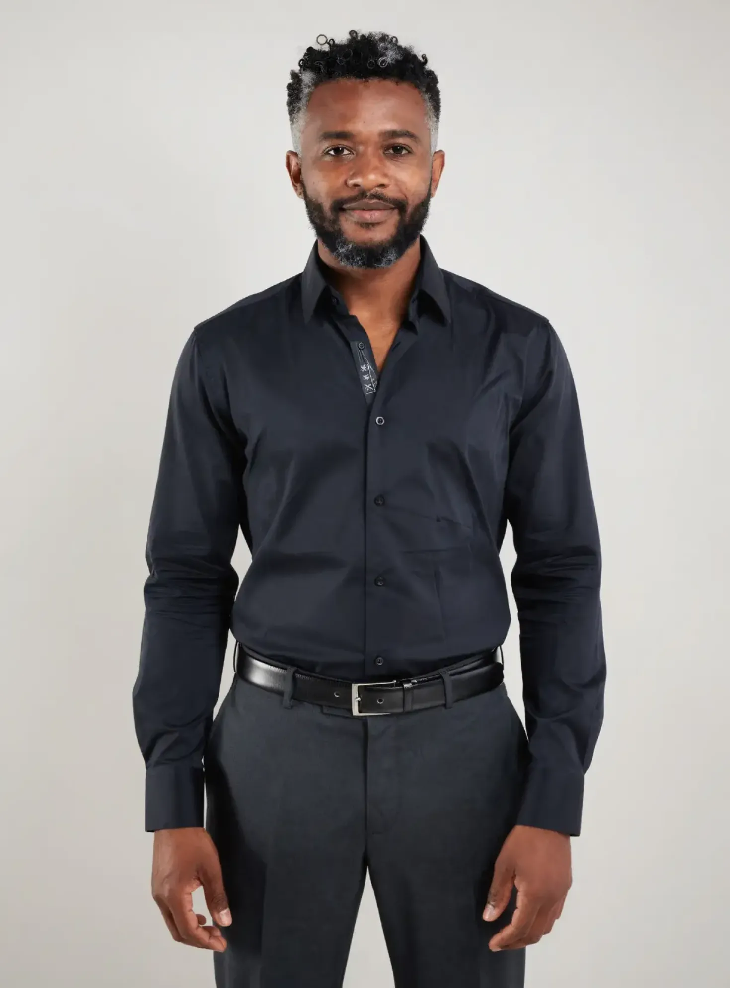 Chemise Manches Longues Hugo Boss Noir