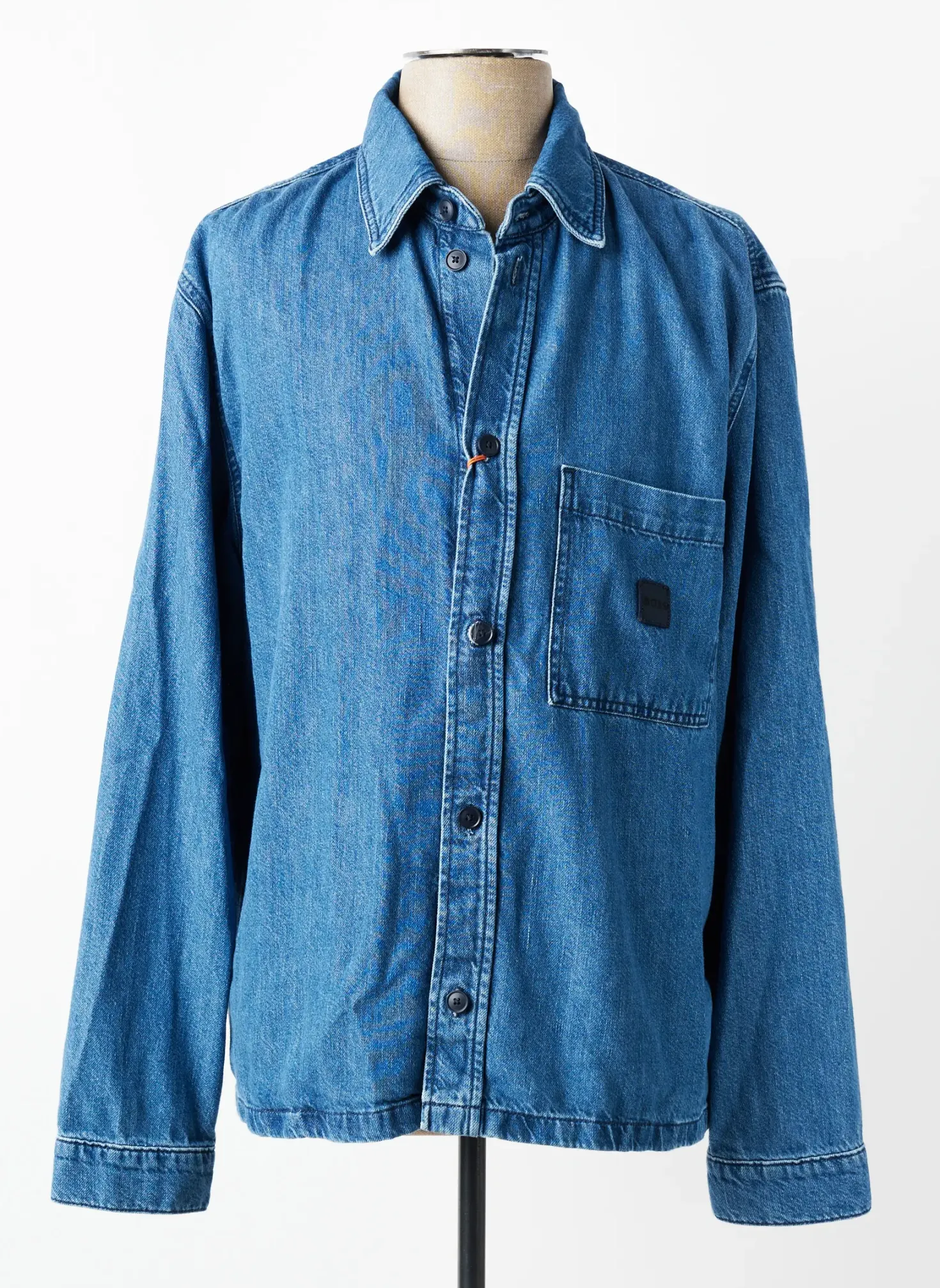 Chemise Manches Longues Hugo Boss Bleu