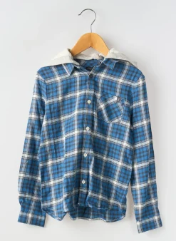 Chemise Manches Longues Ikks Junior Bleu