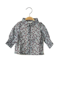Chemise Manches Longues Ikks Bleu