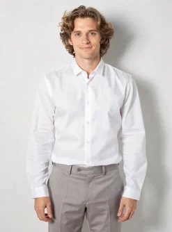 Chemise Manches Longues Ikks Blanc