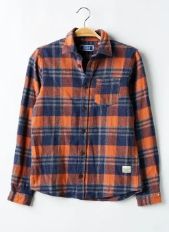 Chemise Manches Longues Jack & Jones Orange