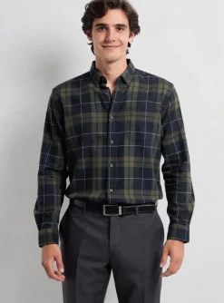 Chemise Manches Longues Jack & Jones Vert
