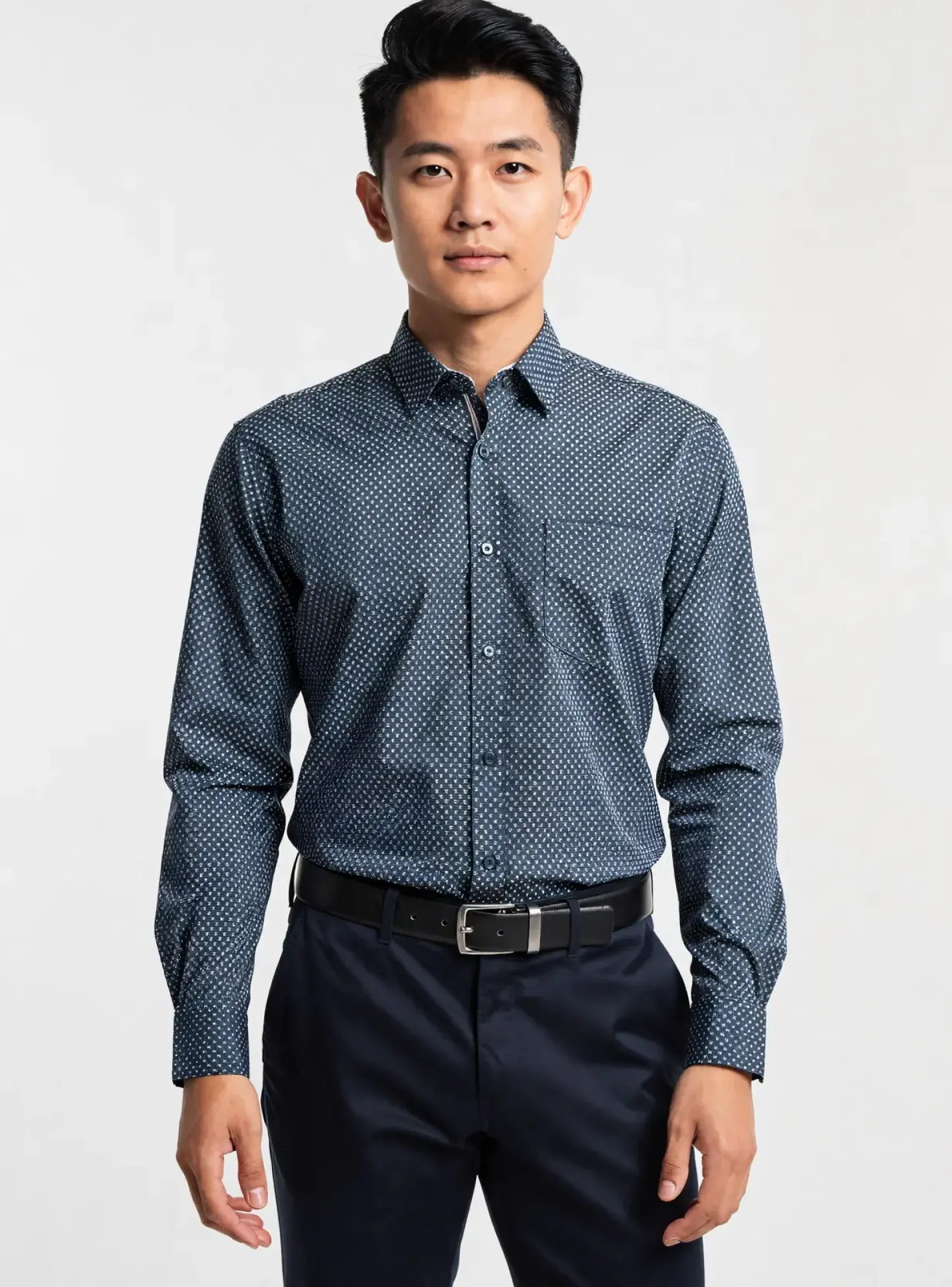 Chemise Manches Longues Jack & Jones Bleu