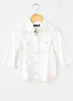 Chemise Manches Longues Jean Bourget Blanc