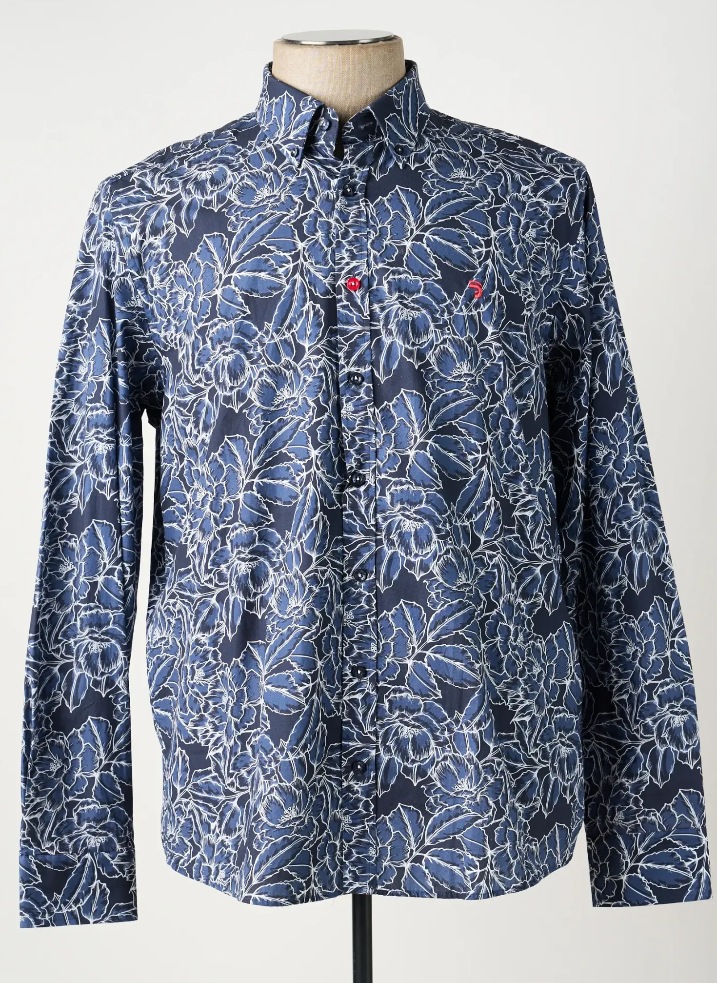 Chemise Manches Longues J&joy Bleu