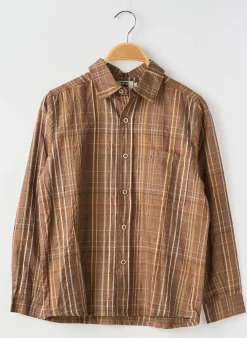 Chemise Manches Longues Kdm Marron