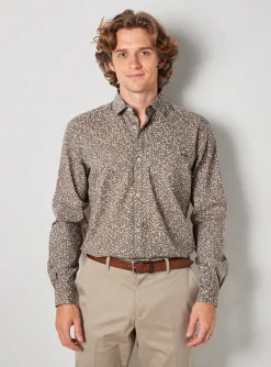 Chemise Manches Longues Lee Cooper Vert
