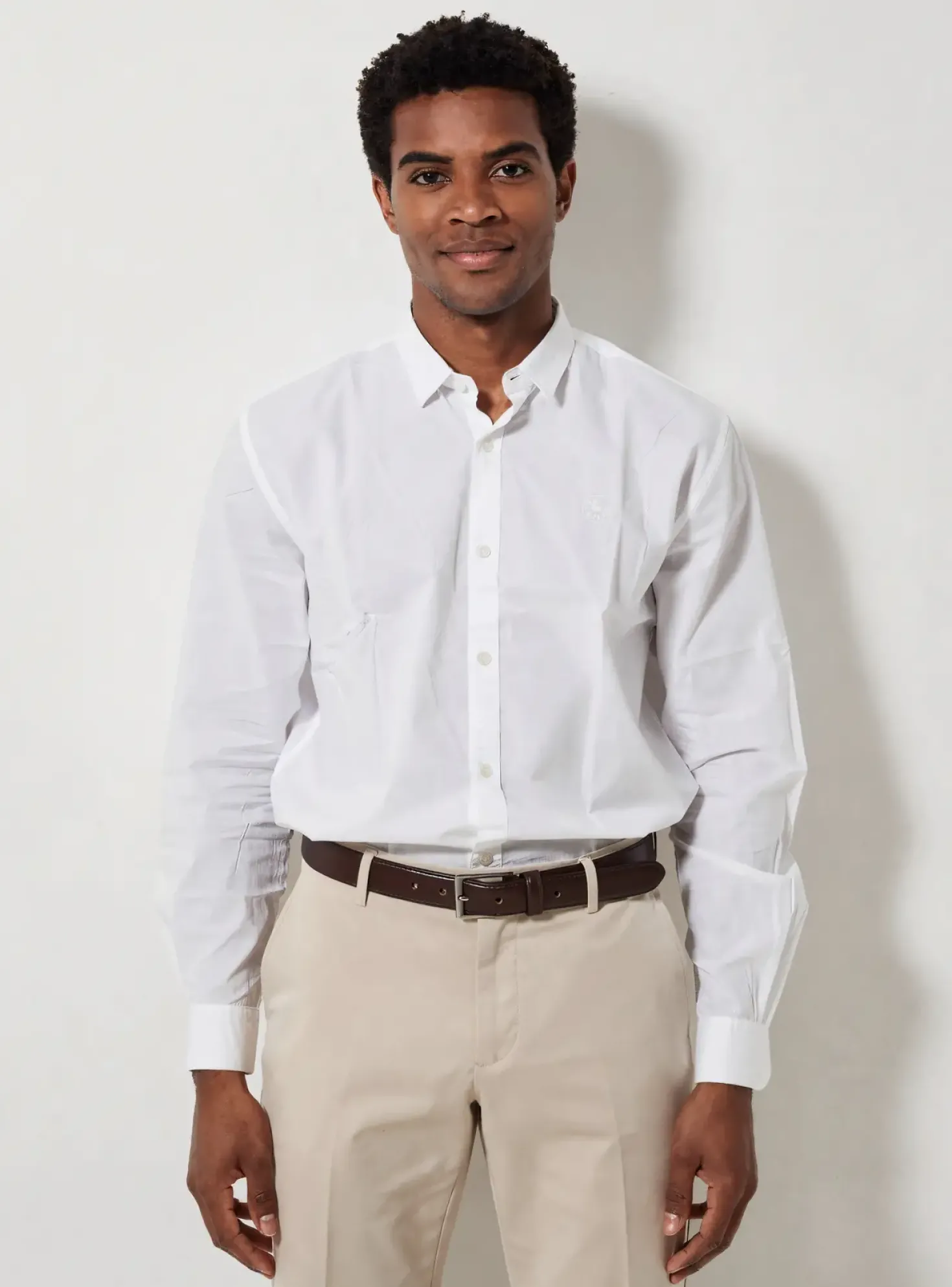 Chemise Manches Longues Lee Cooper Blanc