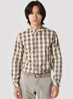 Chemise Manches Longues Lee Cooper Beige