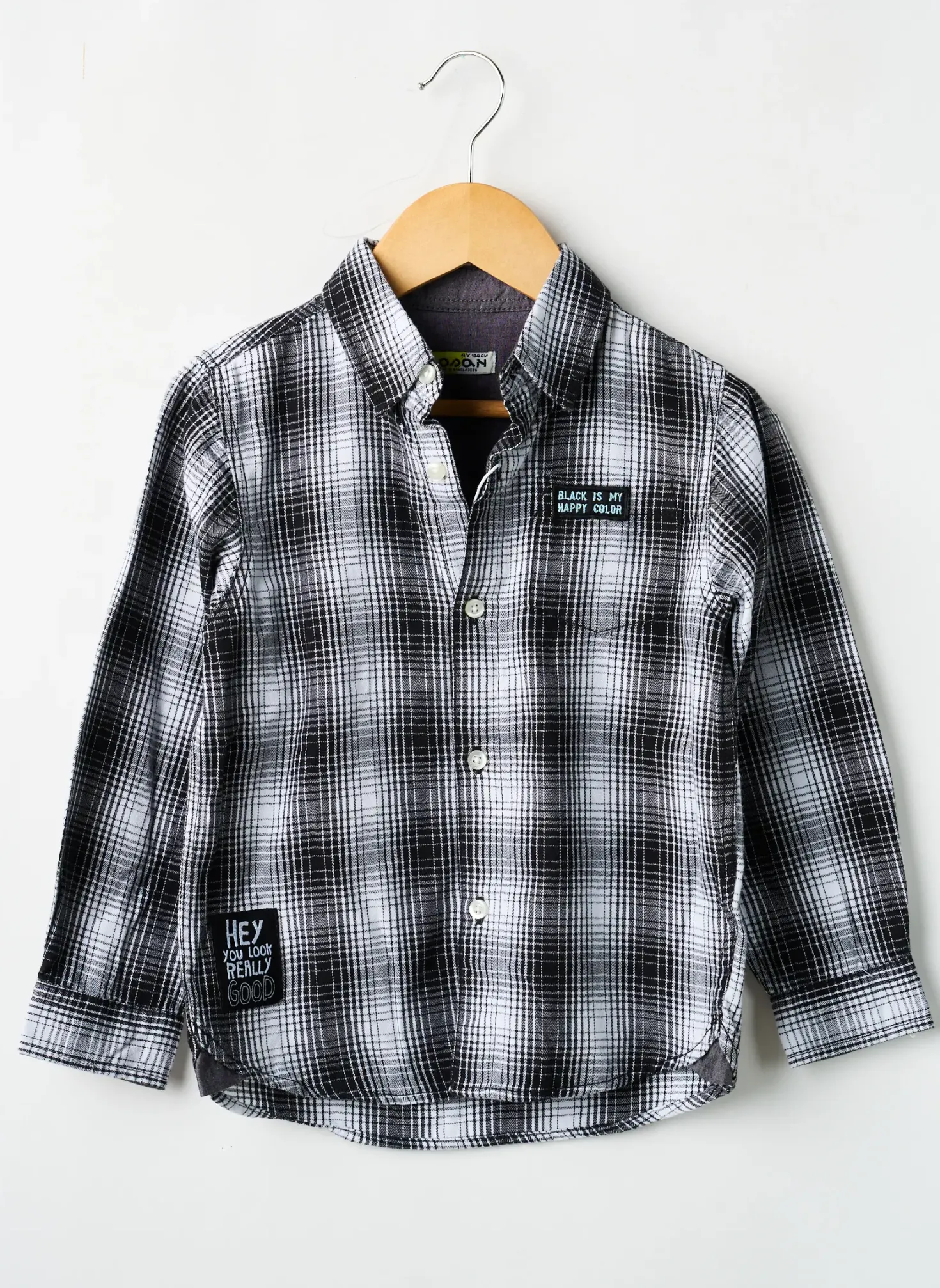 Chemise Manches Longues Losan Noir