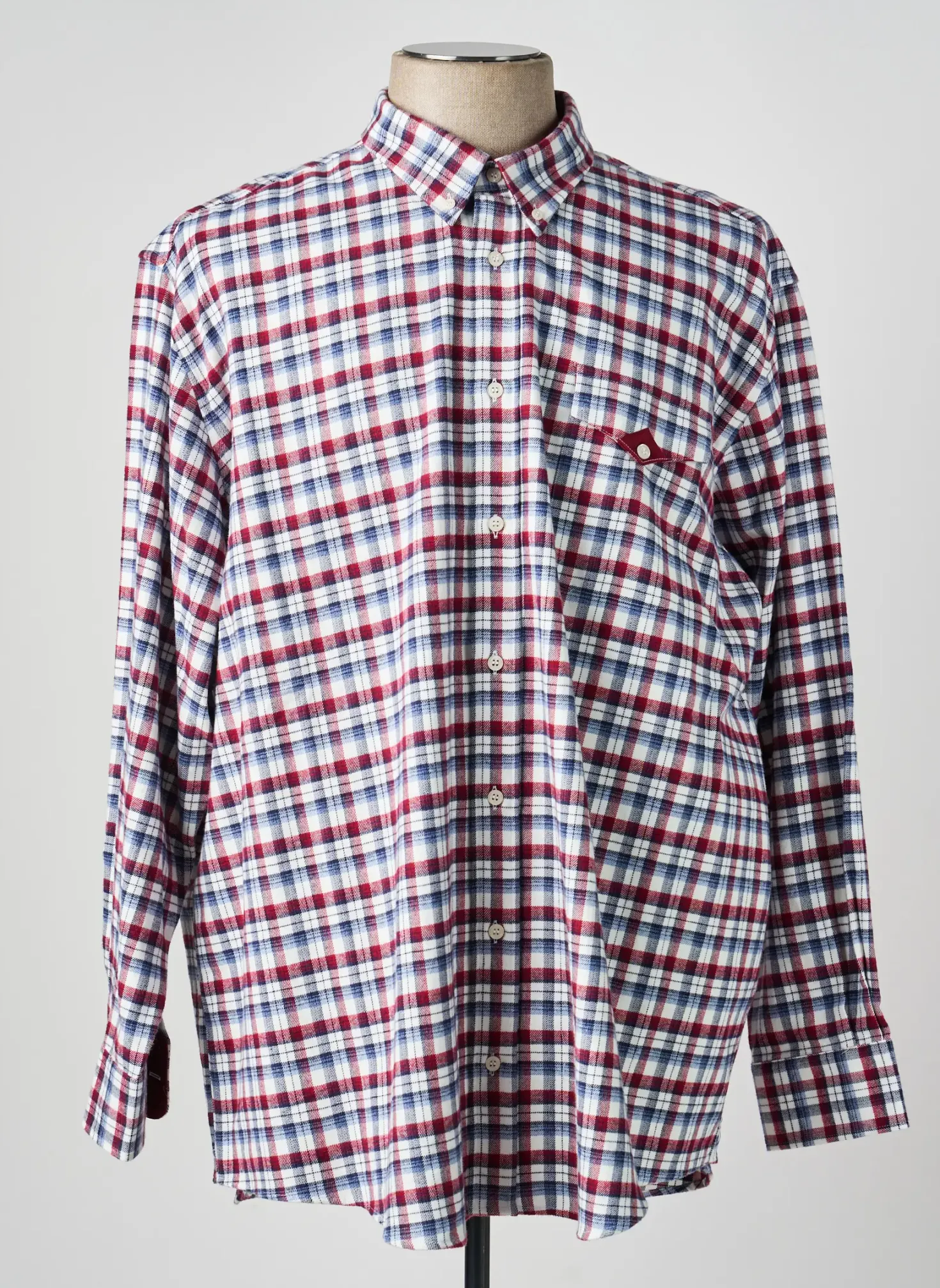 Chemise Manches Longues Lui Rouge
