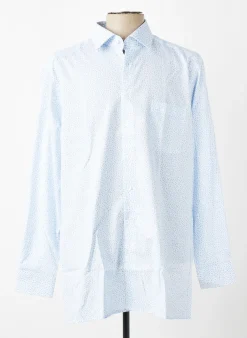 Chemise Manches Longues Marvelis Bleu