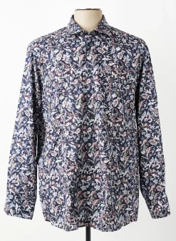 Chemise Manches Longues Marvelis Bleu
