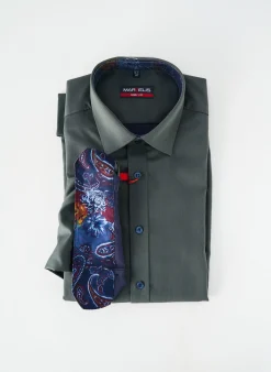 Chemise Manches Longues Marvelis Vert