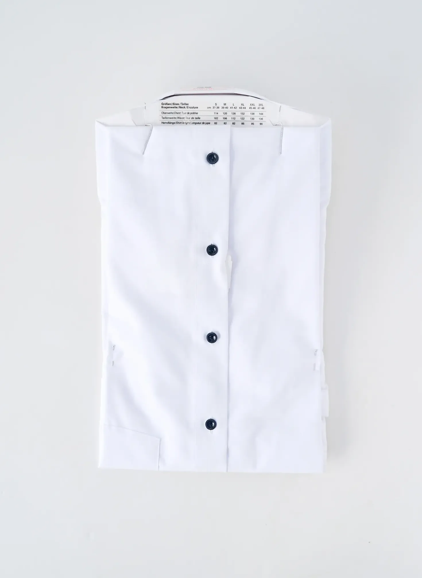 Chemise Manches Longues Marvelis Blanc