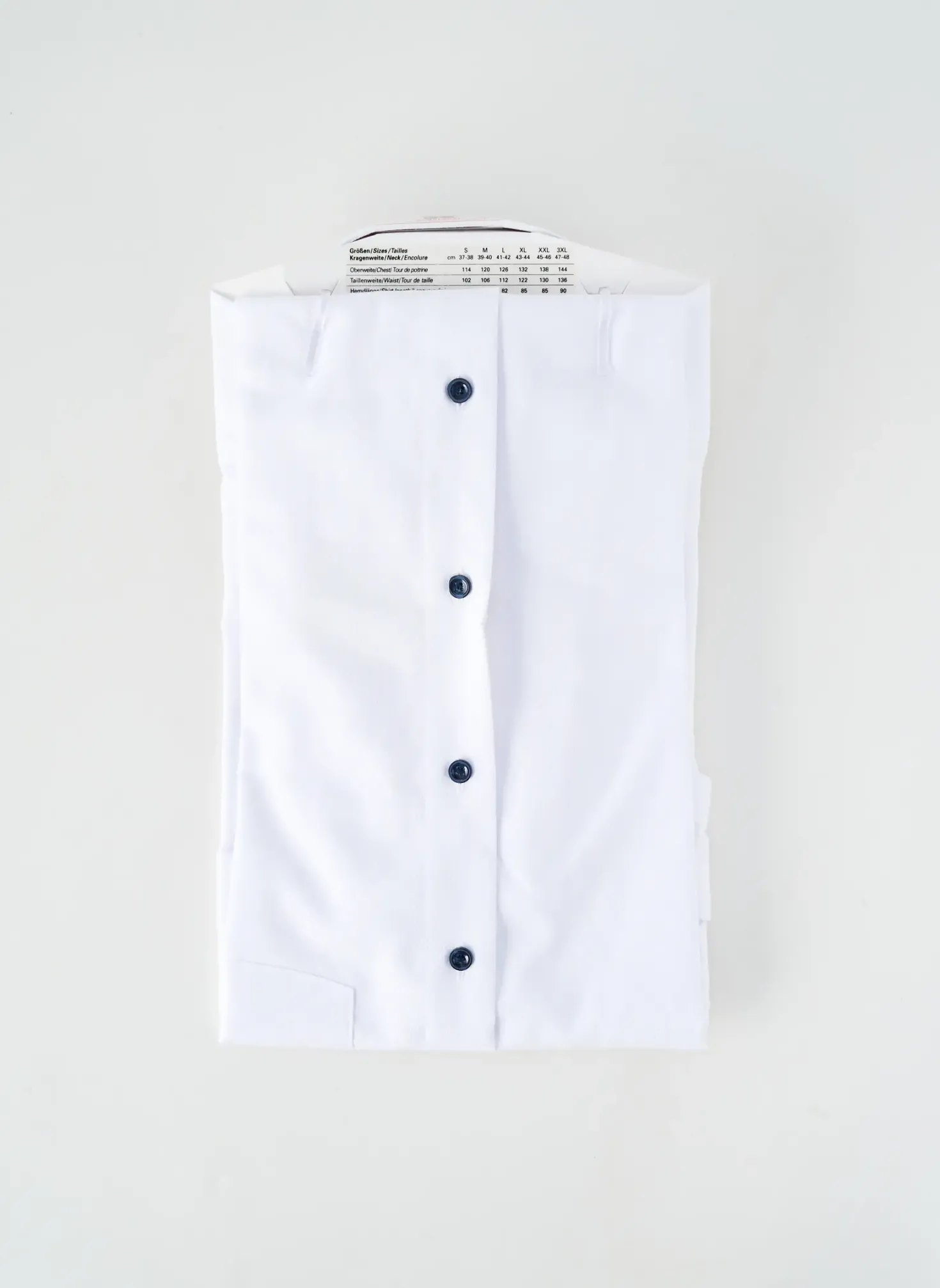 Chemise Manches Longues Marvelis Blanc