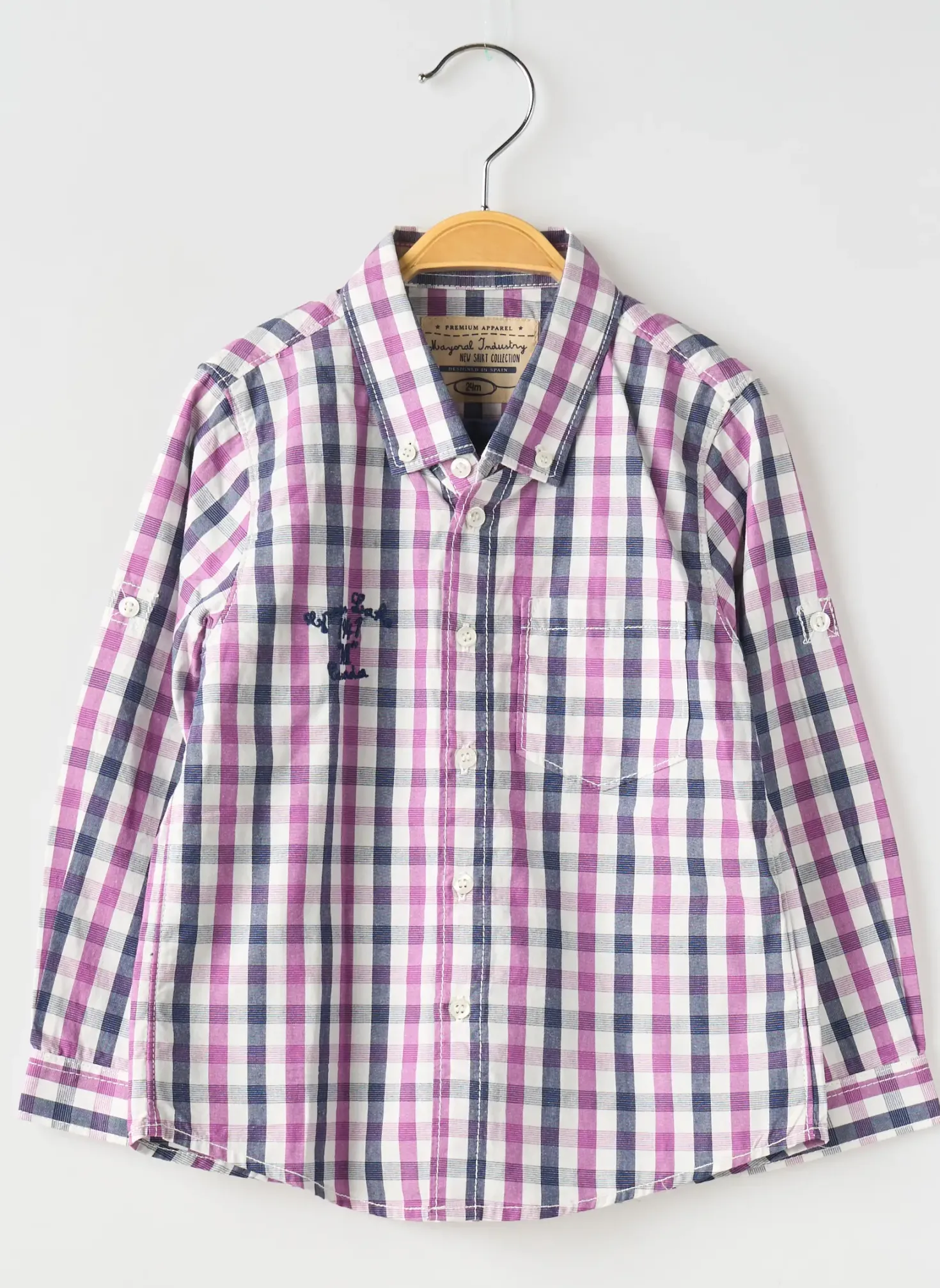 Chemise Manches Longues Mayoral Violet