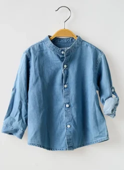 Chemise Manches Longues Mayoral Bleu