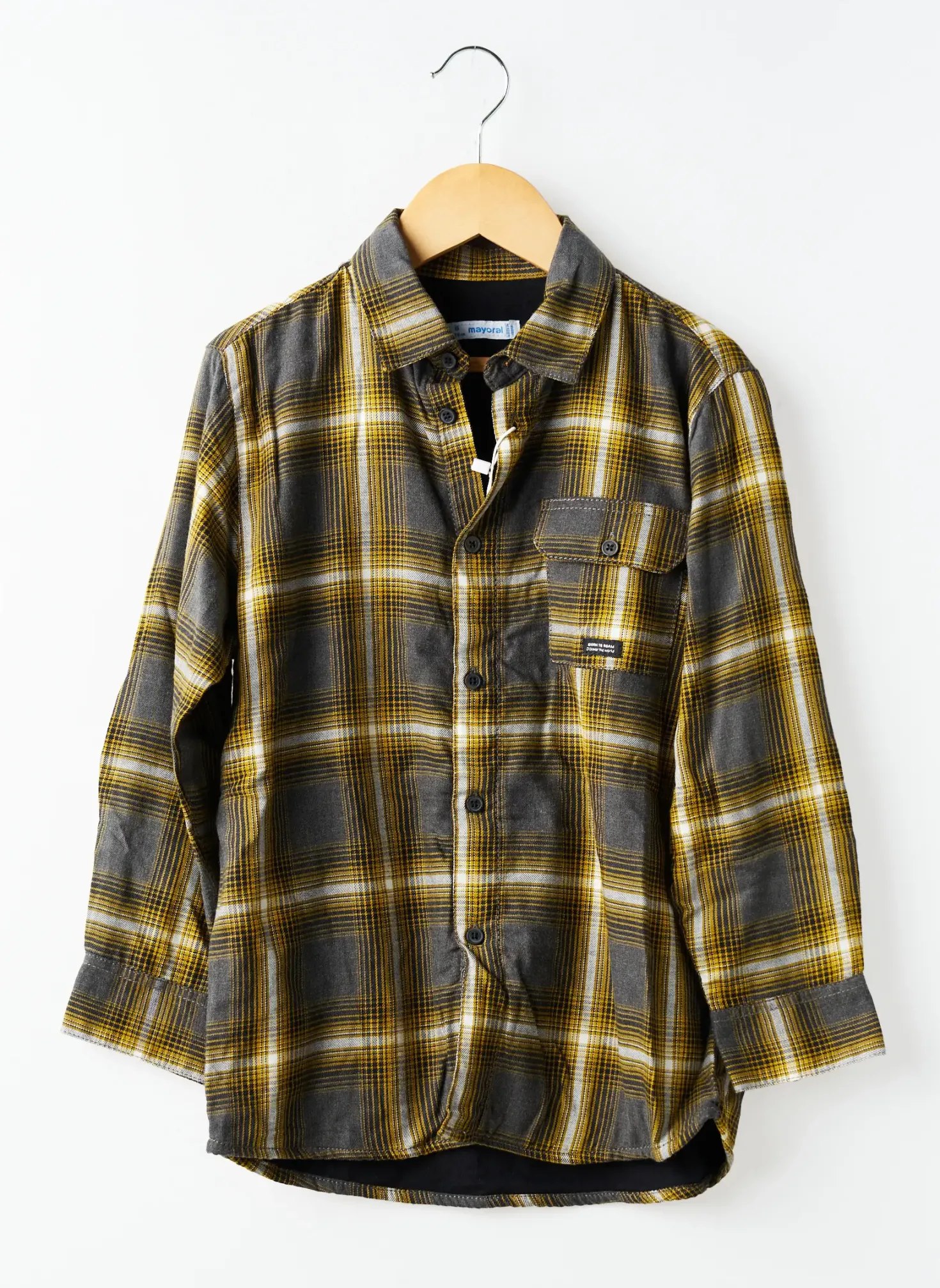 Chemise Manches Longues Mayoral Gris