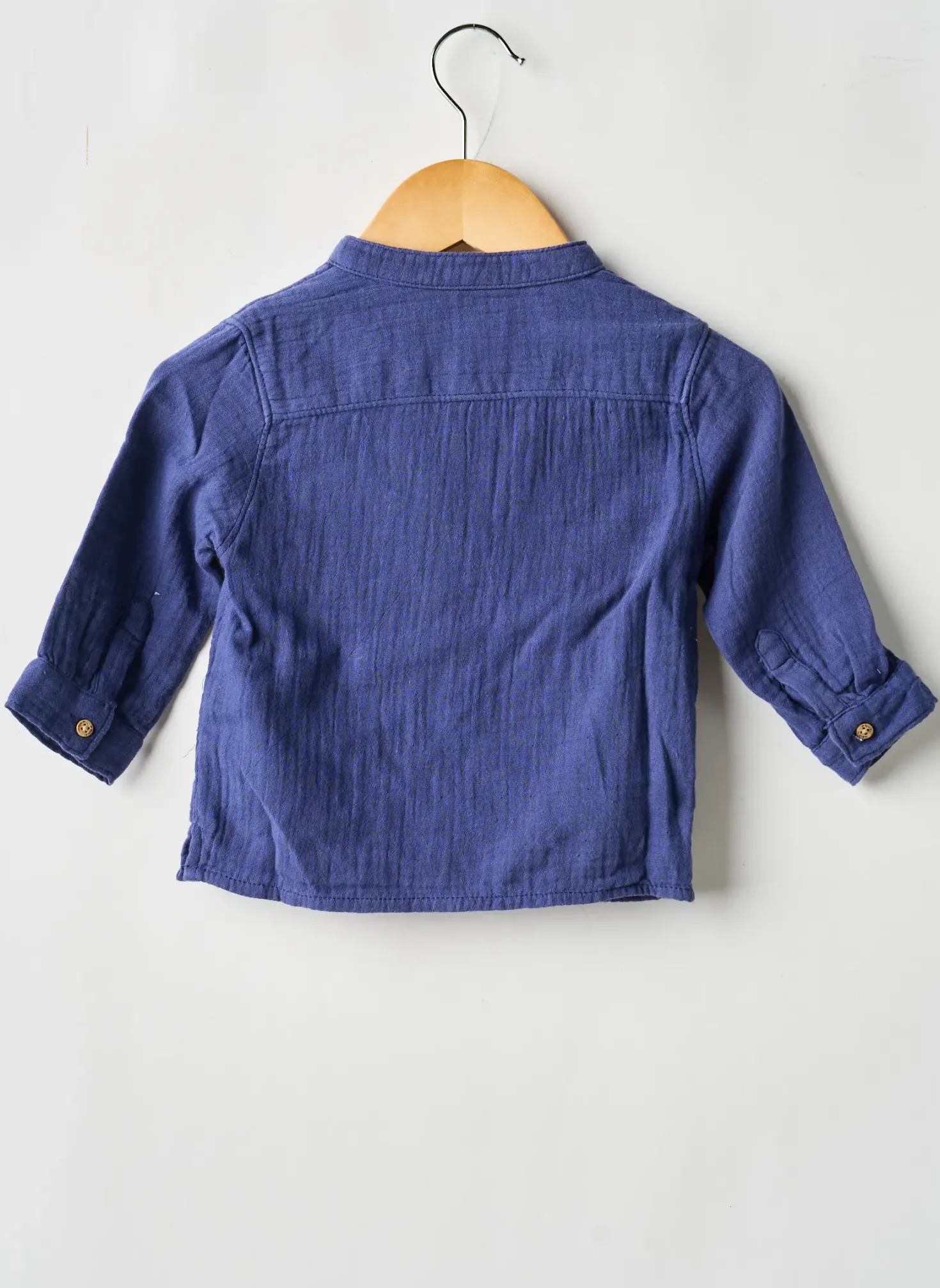 Chemise Manches Longues Mayoral Bleu