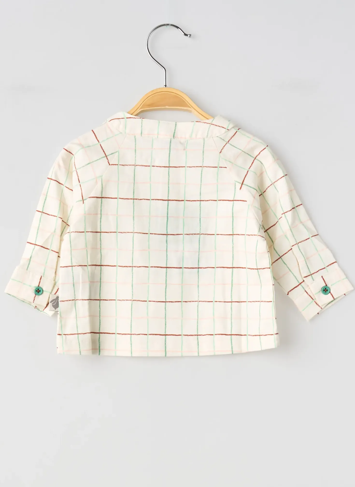 Chemise Manches Longues Moulin Roty Beige