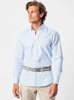 Chemise Manches Longues New Zealand Auckland Bleu