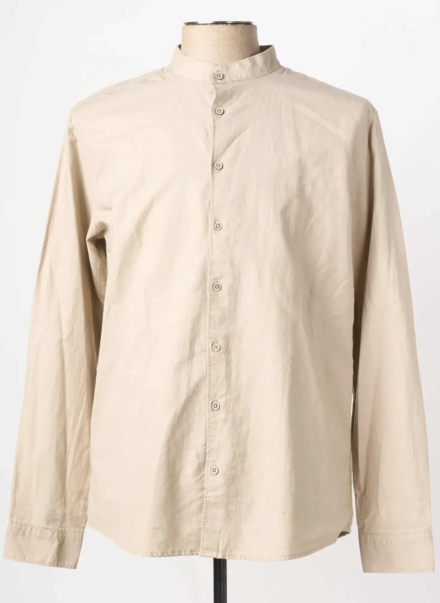 Chemise Manches Longues No Excess Beige