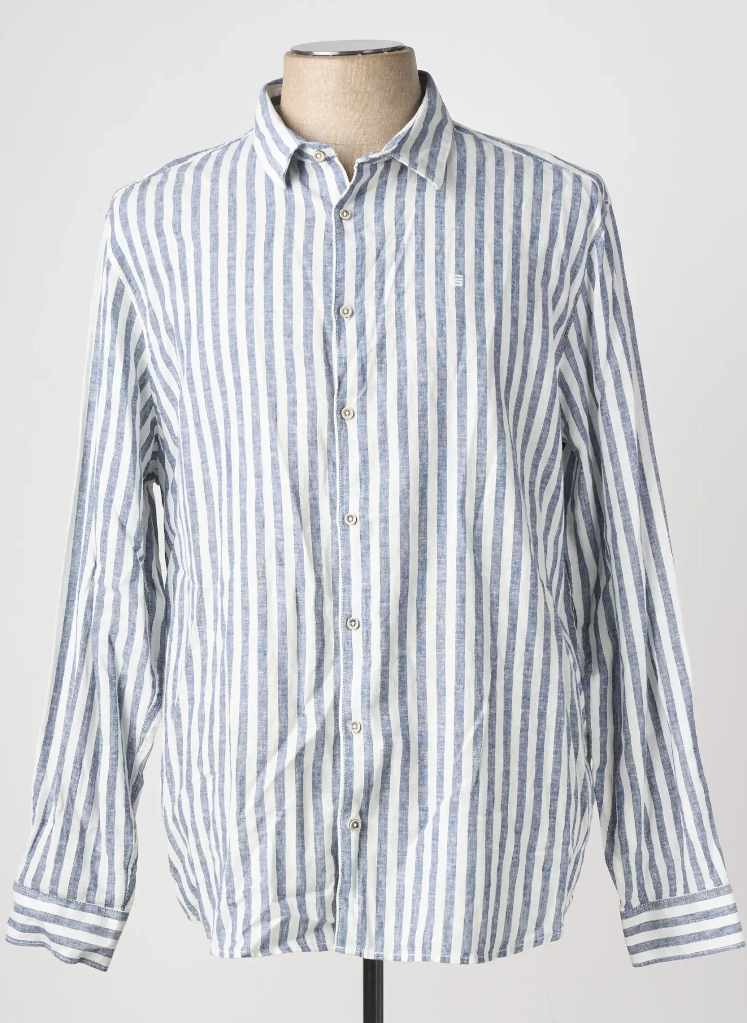Chemise Manches Longues No Excess Bleu